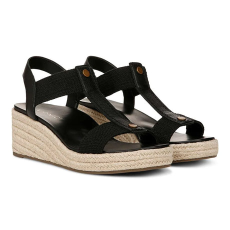 Vionic Calera Wedge - Black Leather