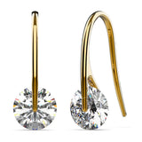 Krystal Couture Crystal Earrings Embellished with Swarovski Crystals