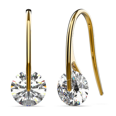 Krystal Couture Crystal Earrings Embellished with Swarovski Crystals