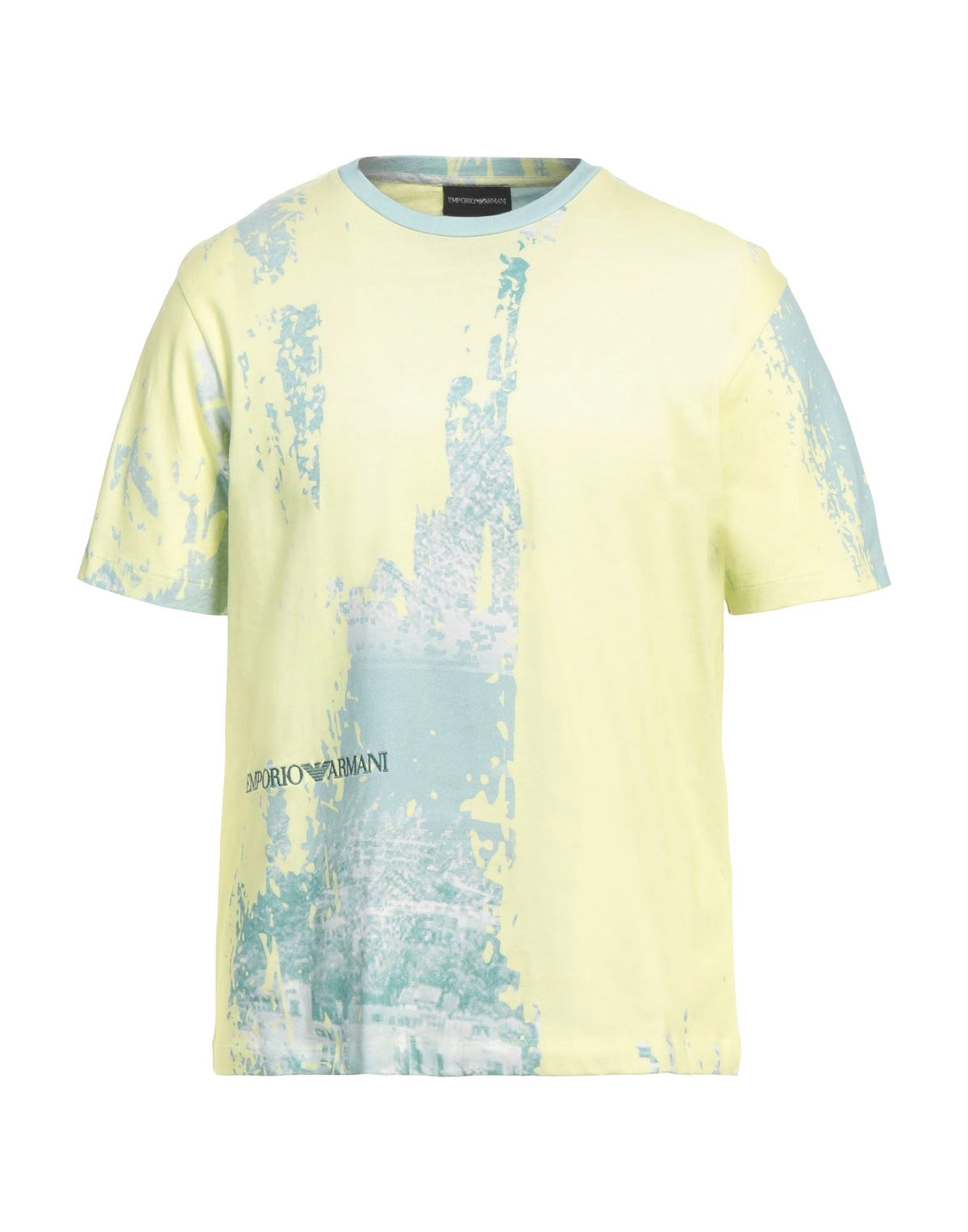 Emporio Armani Mens T-shirt - Light green