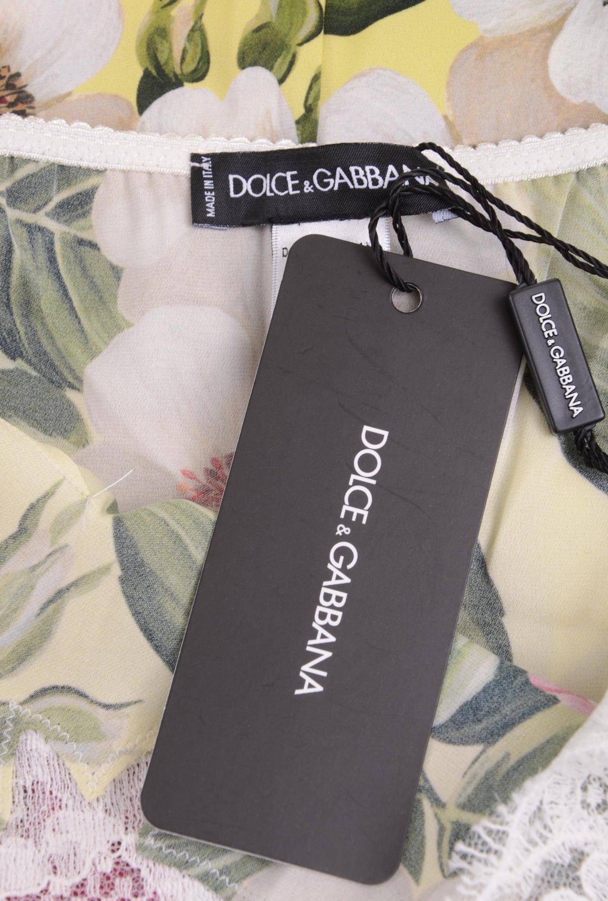 Dolce & Gabbana Women Roses Lingerie Dress