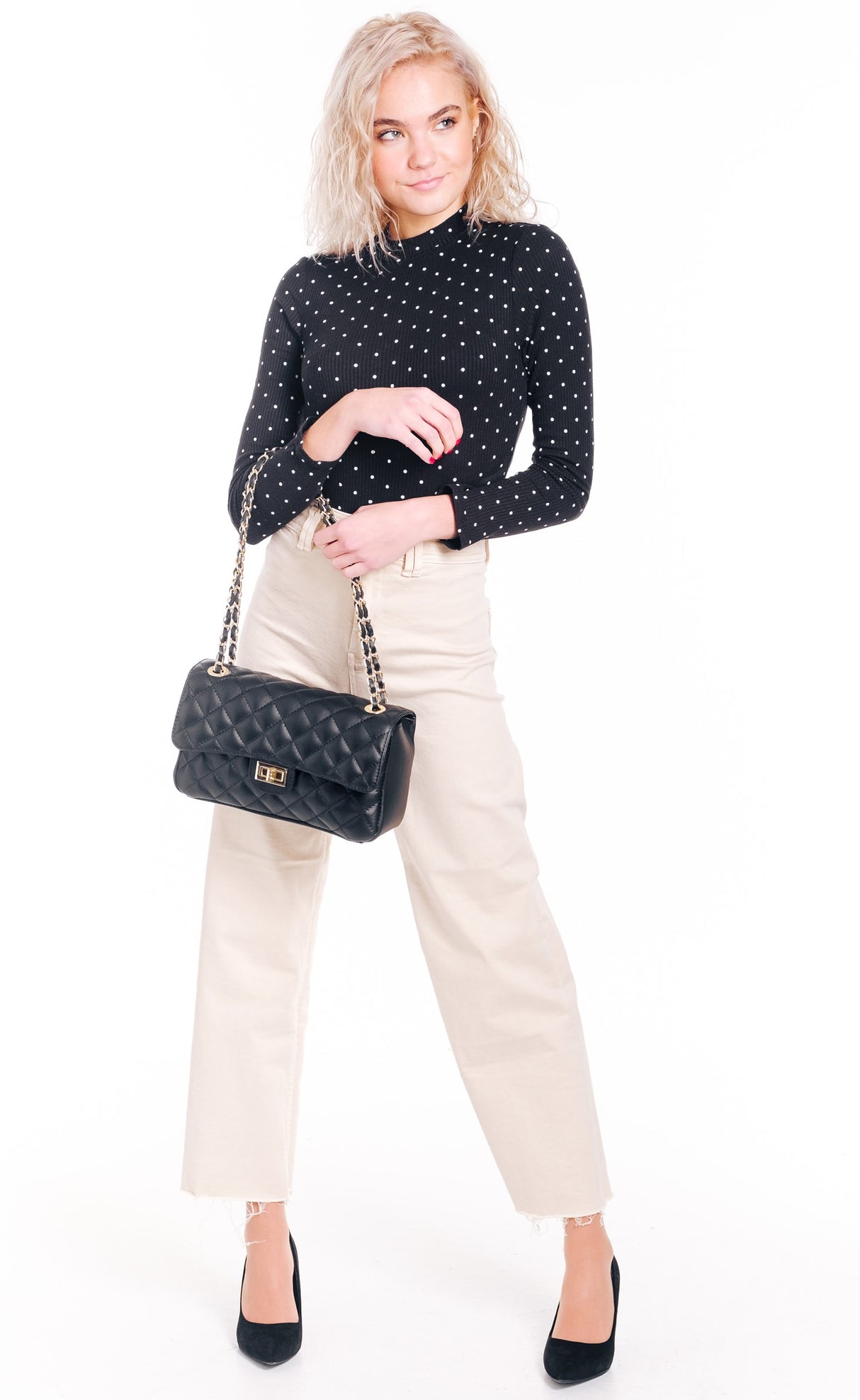 Bosccolo Shoulder Bag - Black