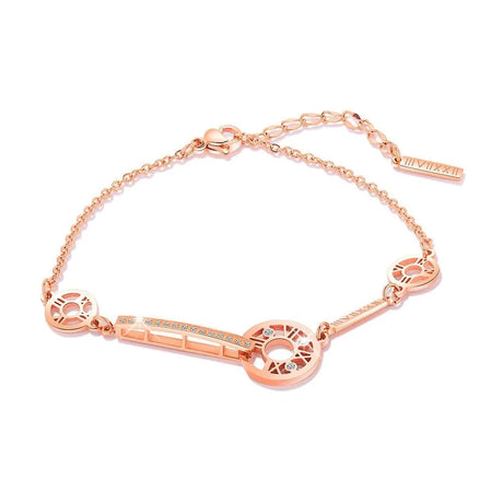 Bullion Gold Eunice Bracelet in Rose Gold