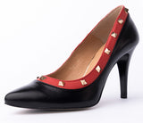 Bosccolo Womens Heels - Black/Red