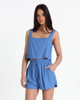 Lost In Lunar Celeste Top - Blue