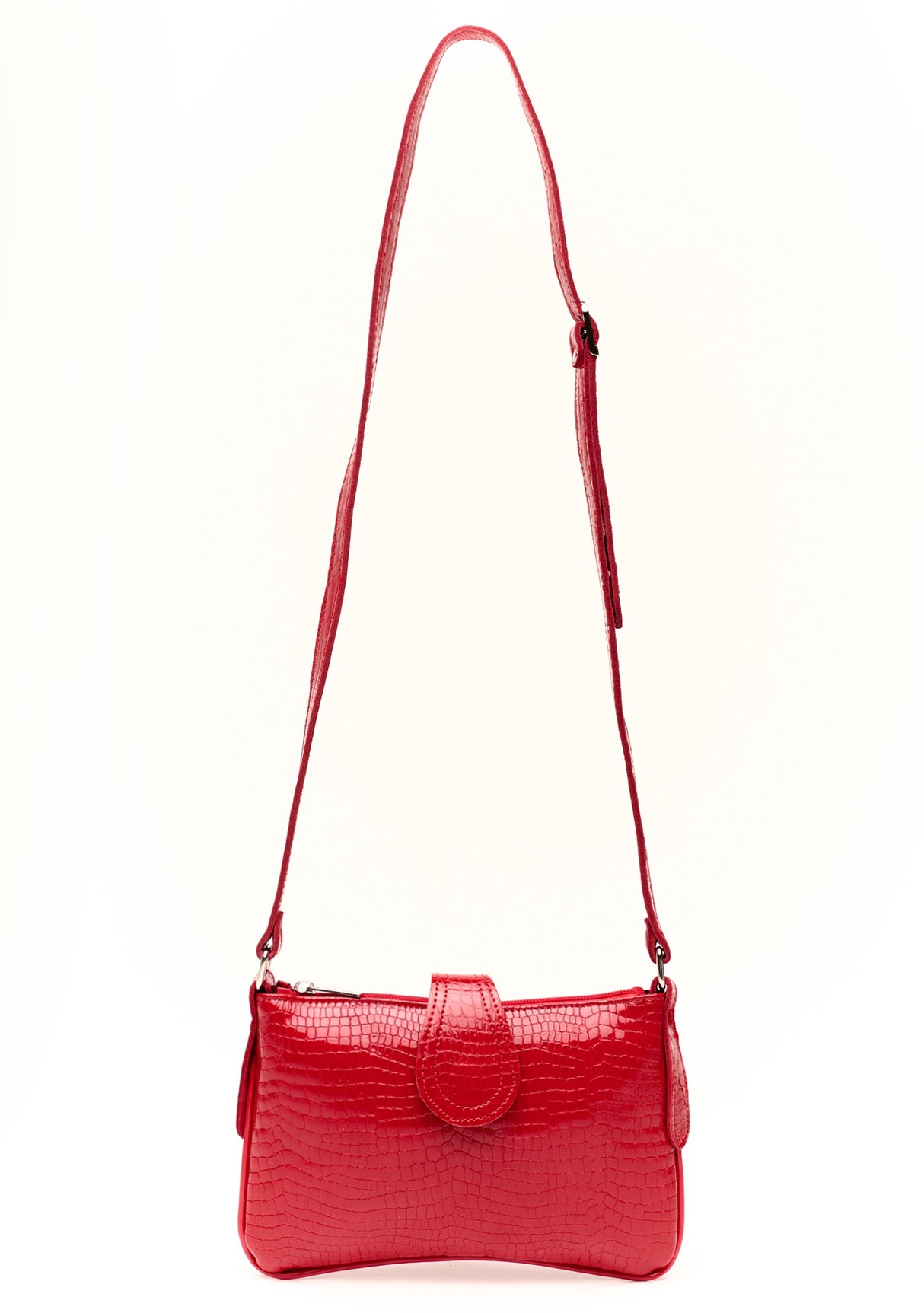 Bosccolo Bag In Red Croco