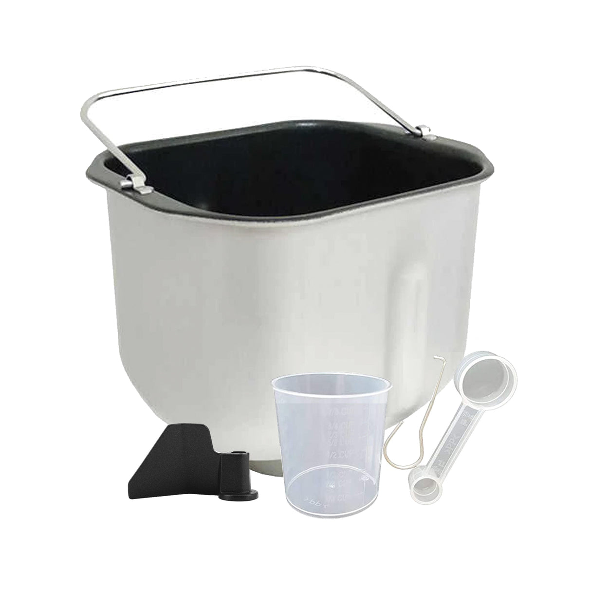 TODO Bread Maker 12 Programs Menu 550W Power Keep Warm Function White