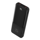 iQuick Power Square Power Bank 10000mAh 22.5W LED Display USB Type-C Type-A - Black