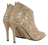 Bosccolo Womens Boots - Flowers On Beige