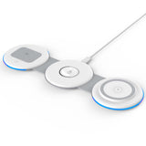 TODO 3 in 1 Wireless Phone Charger 15W Fast Charge Earphone Watch Magnetic Charge