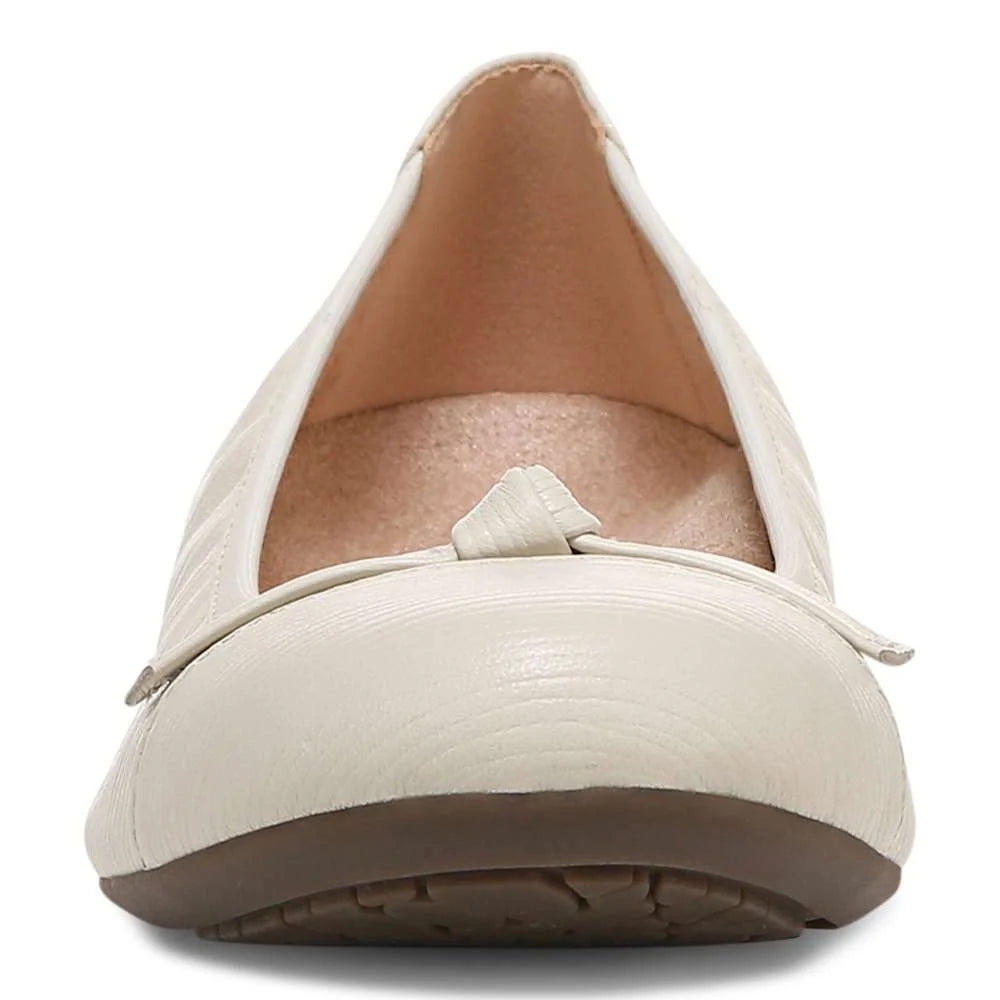 Vionic Amorie Ballet Flat - Cream Wavy