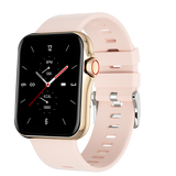 TODO Bluetooth Smart Watch Monitor Heart Rate BPM Blood Pressure Oxygen - Pink