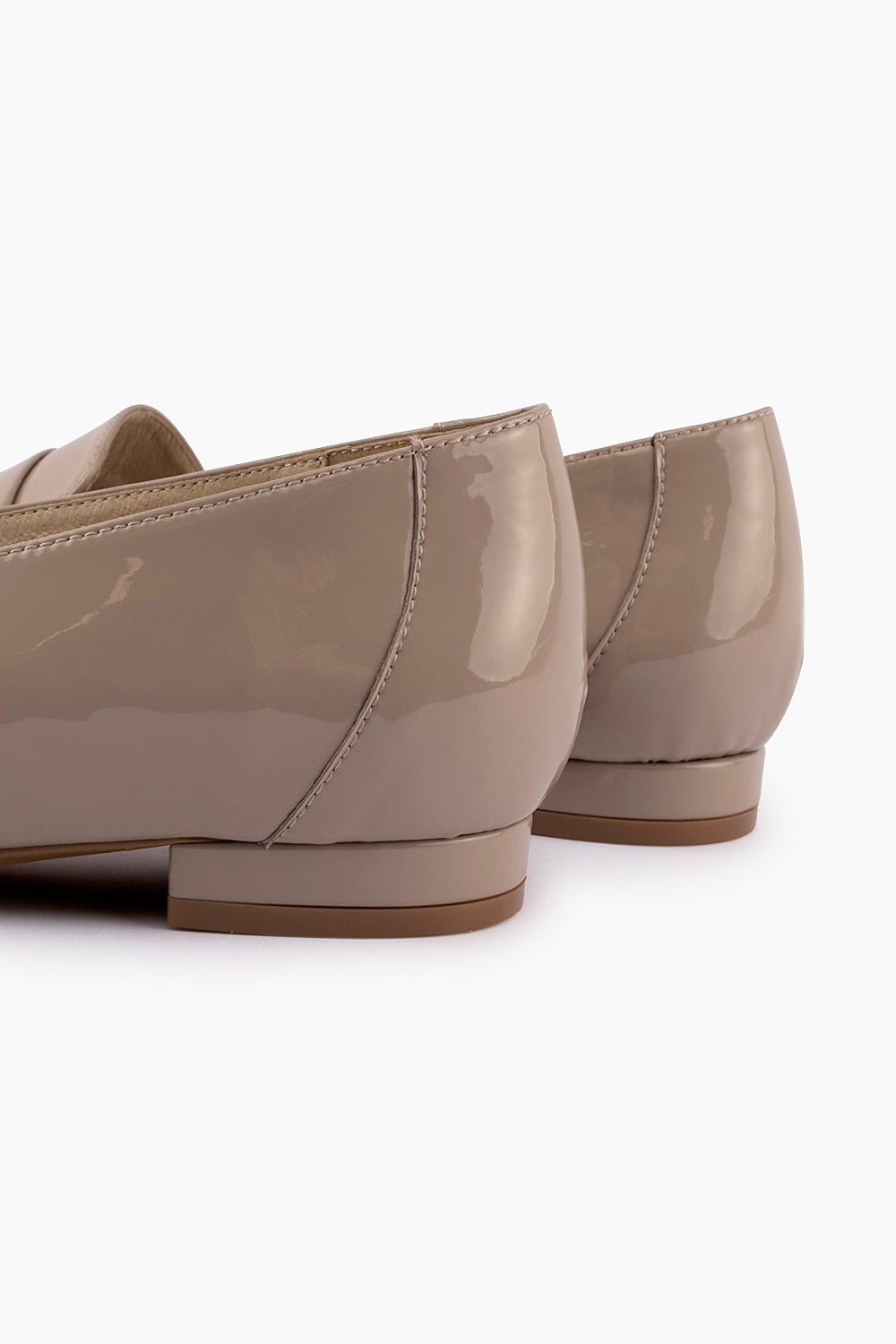 Silver Lining Clover Nude Patent