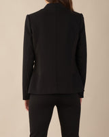 Amelius Nahla Panelled Blazer - Black