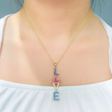Bullion Gold LOVE Your Heart Pendant Necklace