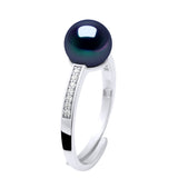 Ring Jewelry - "Black Tahitian Style" - Longueur 18 cm
