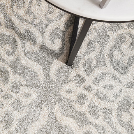 Chrome Lydia Silver Runner Rug