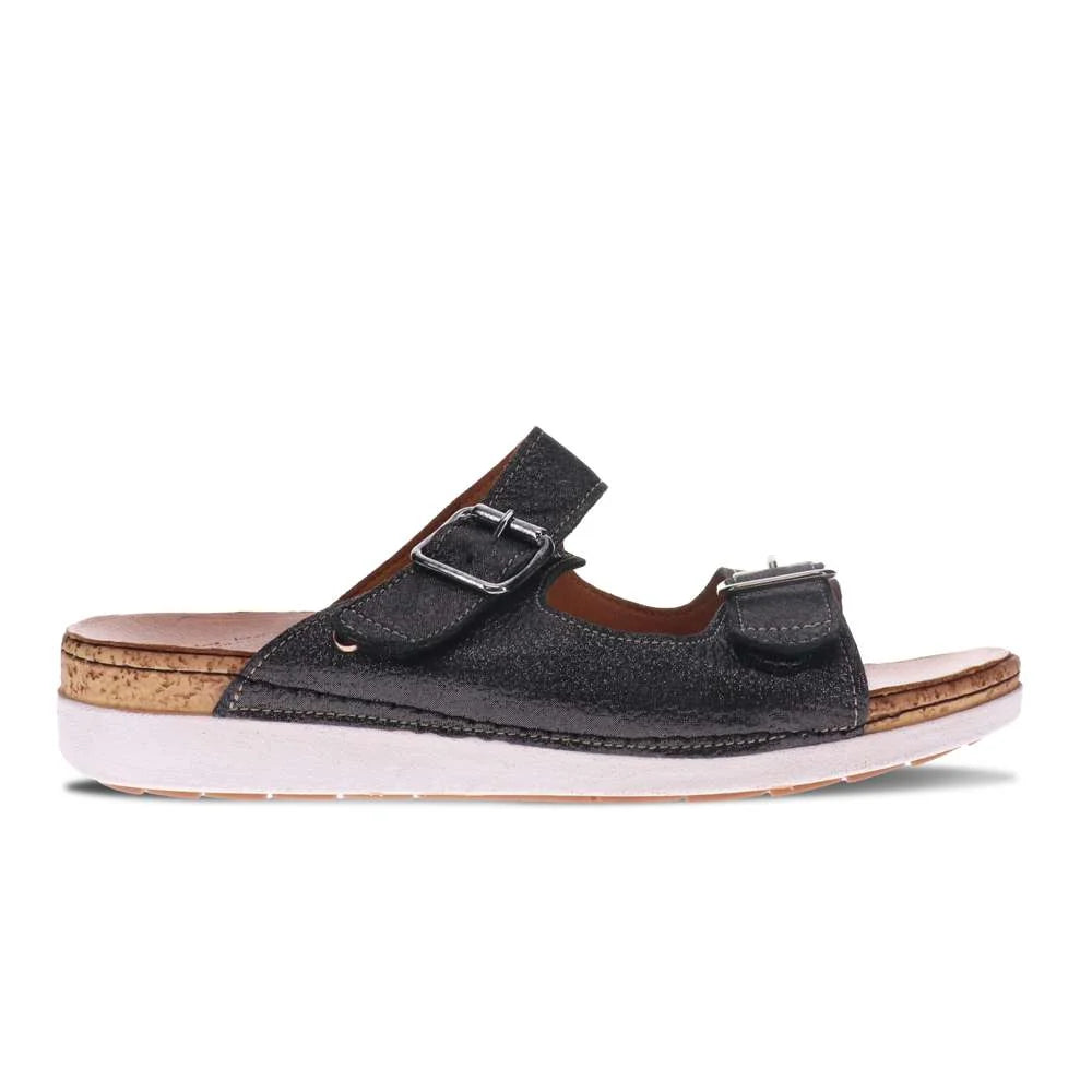 Revere Brighton Slide - Black Linen