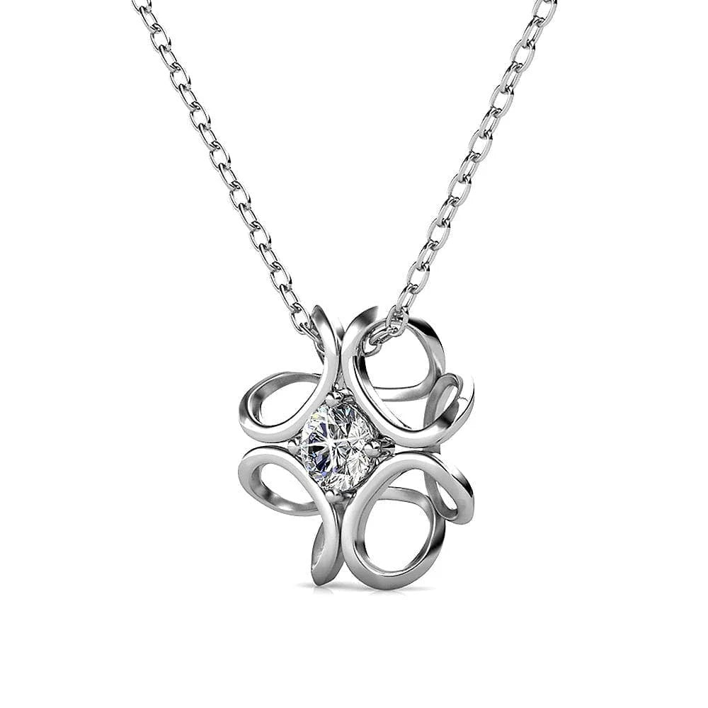 Boxed Hologram Necklace and Earrings Sets Embellished with SWAROVSKI® Crystals