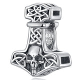 Solid 925 Signature Silver Pirate's Missing Anchor Charm