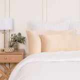 MULBERRY SILK PILLOW CASE TWIN PACK - SIZE: 51X76CM - CHAMPAGNE PINK
