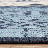 Seaside 3333 White Blue Rug