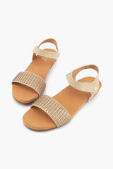 Silver Lining Dominica Weave Latte