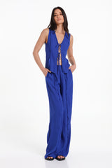 Lost In Lunar Women's Nicola Pants - Cobalt