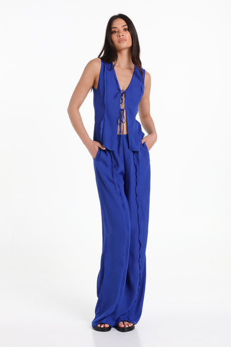Lost In Lunar Women's Nicola Pants - Cobalt