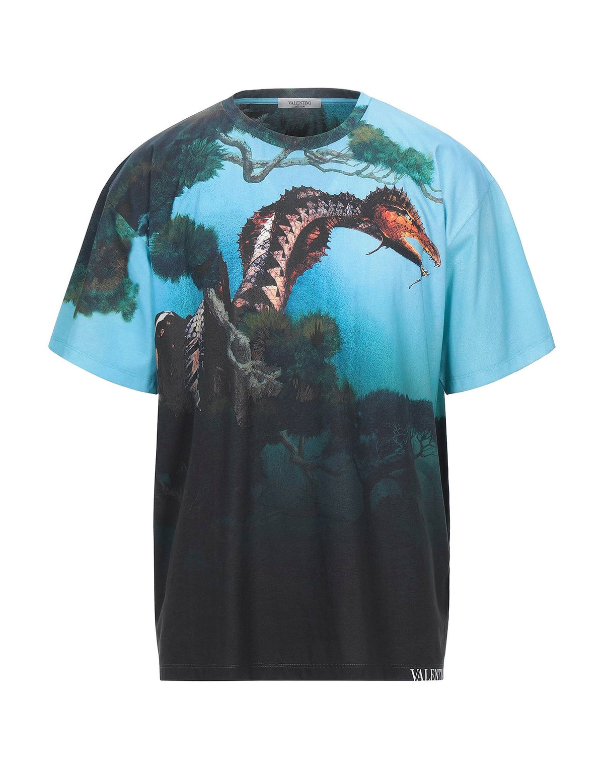 Valentino Garavani Mens T-shirt - Azure