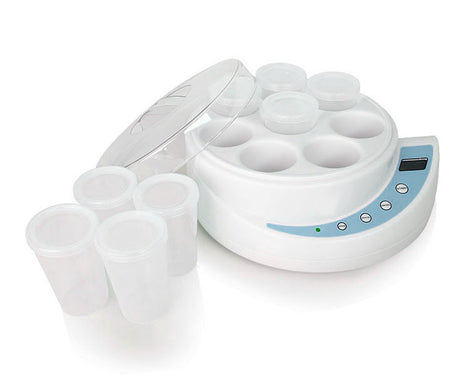 Electric Yoghurt Maker 8 Cup Digital Lcd Temp Timer 150Ml Cup X8 Xj-5K102