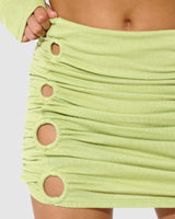 BY.DYLN Mila Skirt - Green