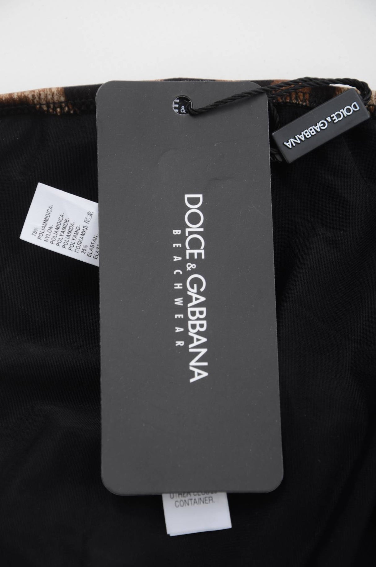 Dolce & Gabbana Women Bottom Animal Print Bikini