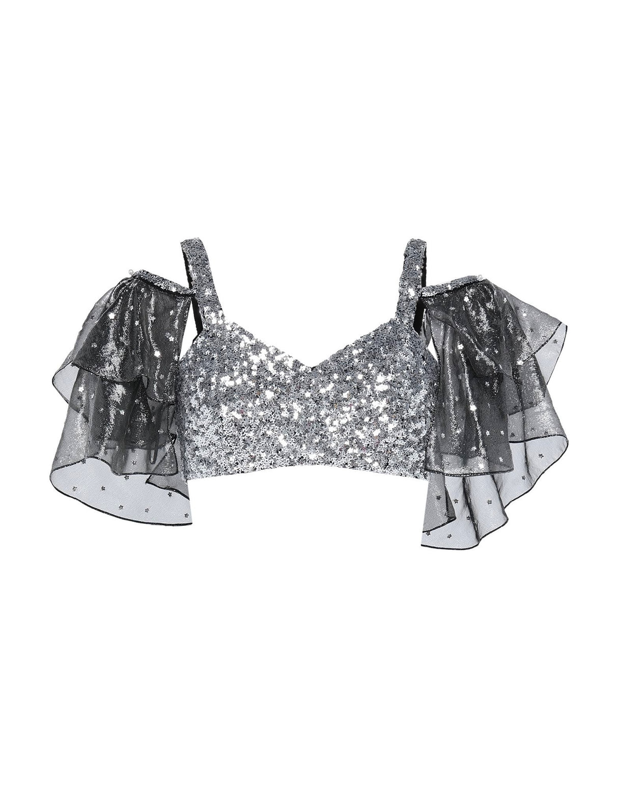 Moschino Womens Top - Silver