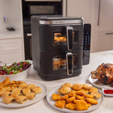 Kitchen Couture 11L Clear View Vertex Dual Draw