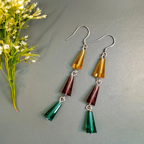 Arabyrd Tier Dangle Earrings