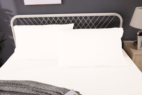 Ramesses Linen Bamboo Combo Set - White