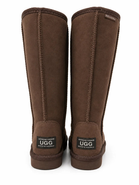 Australian Leather Ugg Kids Classic Long - Chocolate - AU5