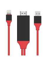 TODO Lightning Pin To Hdmi 1080P Adapter Cable Usb Charge Iphone Ipad Audio Video Lead Tv