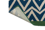 Scion Dhurrie Blue 426318 Outdoor Rug