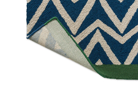 Scion Dhurrie Blue 426318 Outdoor Rug