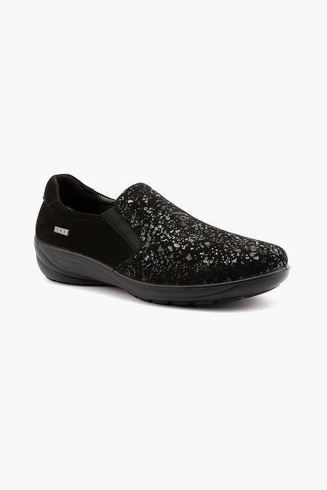 G Comfort Women's P 9519 Black Stretch