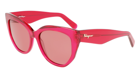 Salvatore Ferragamo SF1061S Womens Sunglasses - Trasparent Red