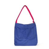 BAMEI Reversible Pleated Laptop Tote Bag - Red