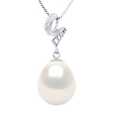 Pendant Volutes - Natural White - Longueur 42 cm