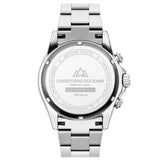 Christophe Duchamp Grand Mont - Silver Dial & 316L Stainless Steel Strap