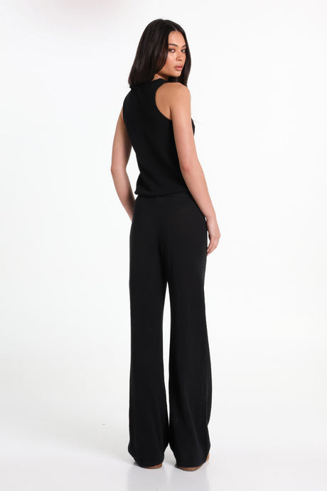 Lost In Lunar Women's Raya Knit Pants - Black