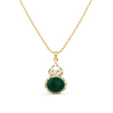 Bullion Gold Jadial Gold Layered Stainless Steel Necklace