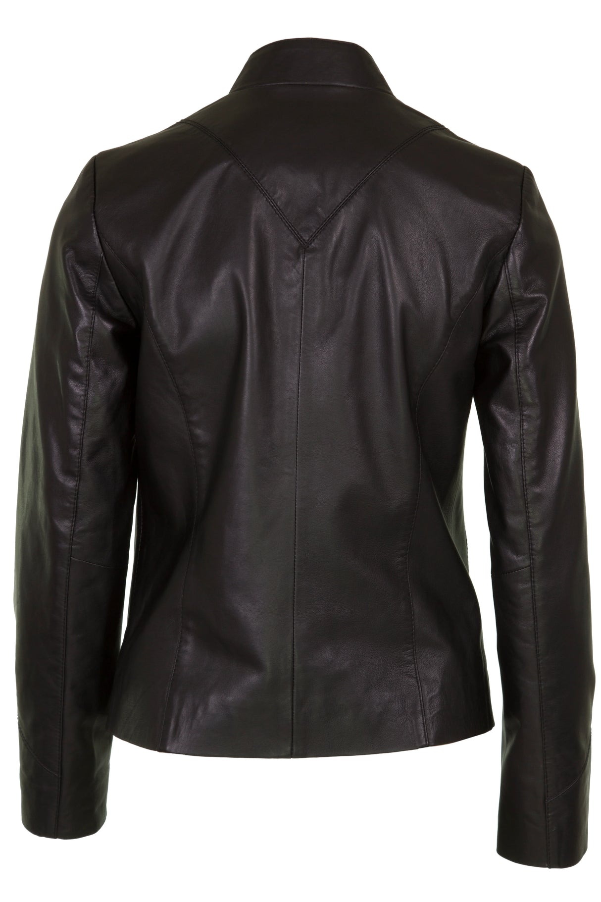 Womens Leather Jacket in Black