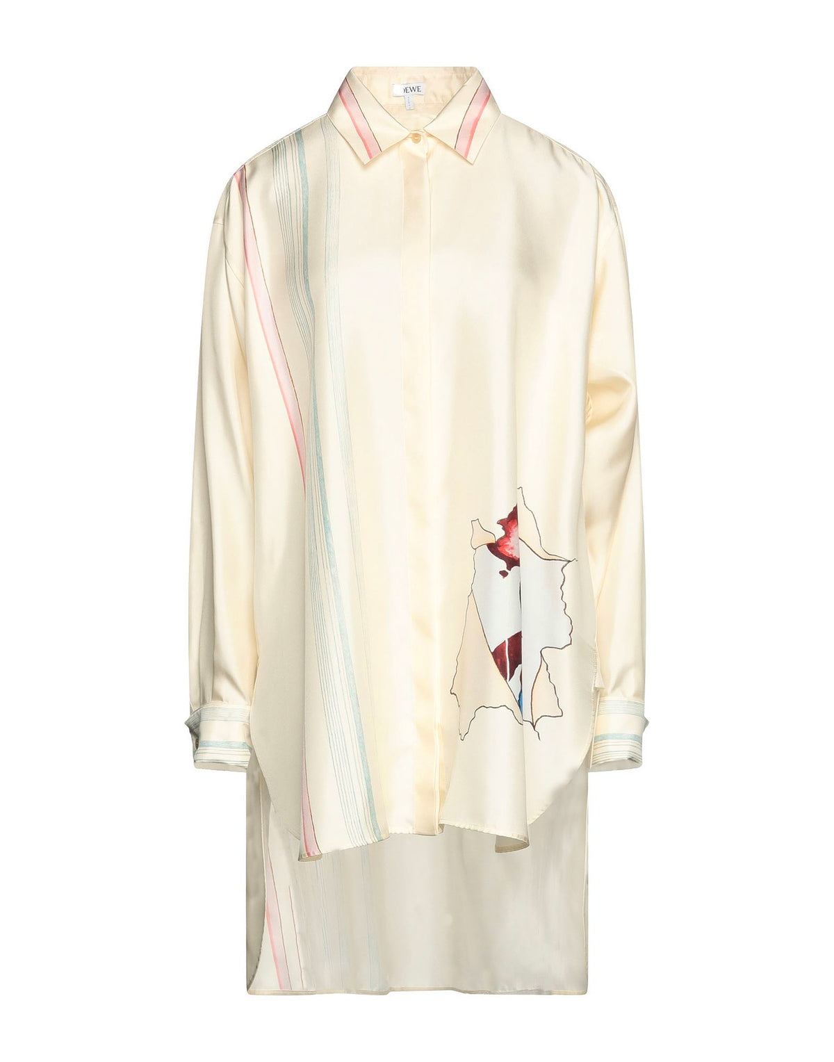 Loewe Womens Shirt - Slate blue